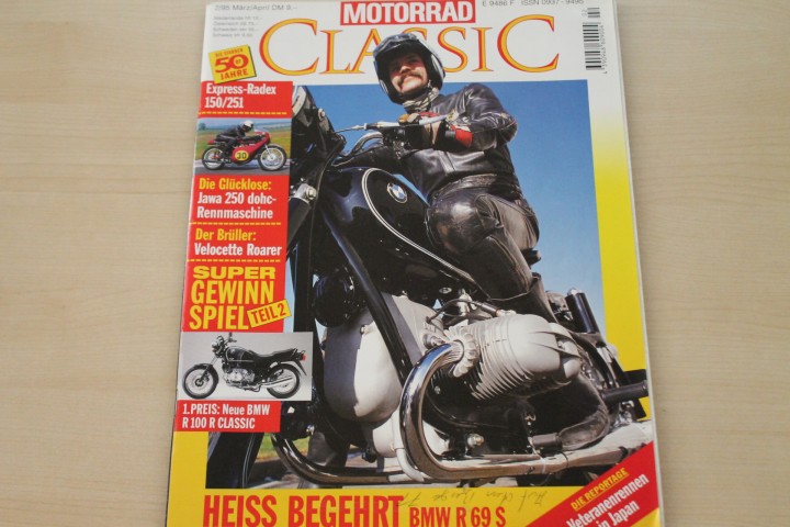 Deckblatt Motorrad Classic (02/1995)